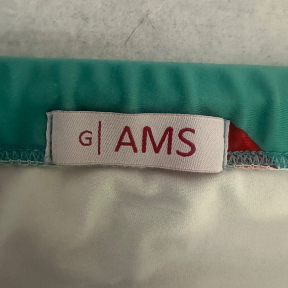 AMS Swimsuit Large 38-42" waist Gently worn Nylon / spandex no fabric tag - Picture 5 of 5